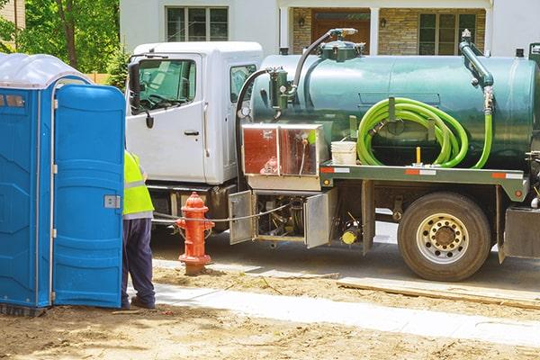 crew at Porta Potty Rental of Algonquin